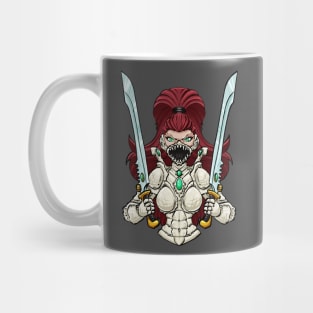 Screaming Ghost Elf Warrior Mug